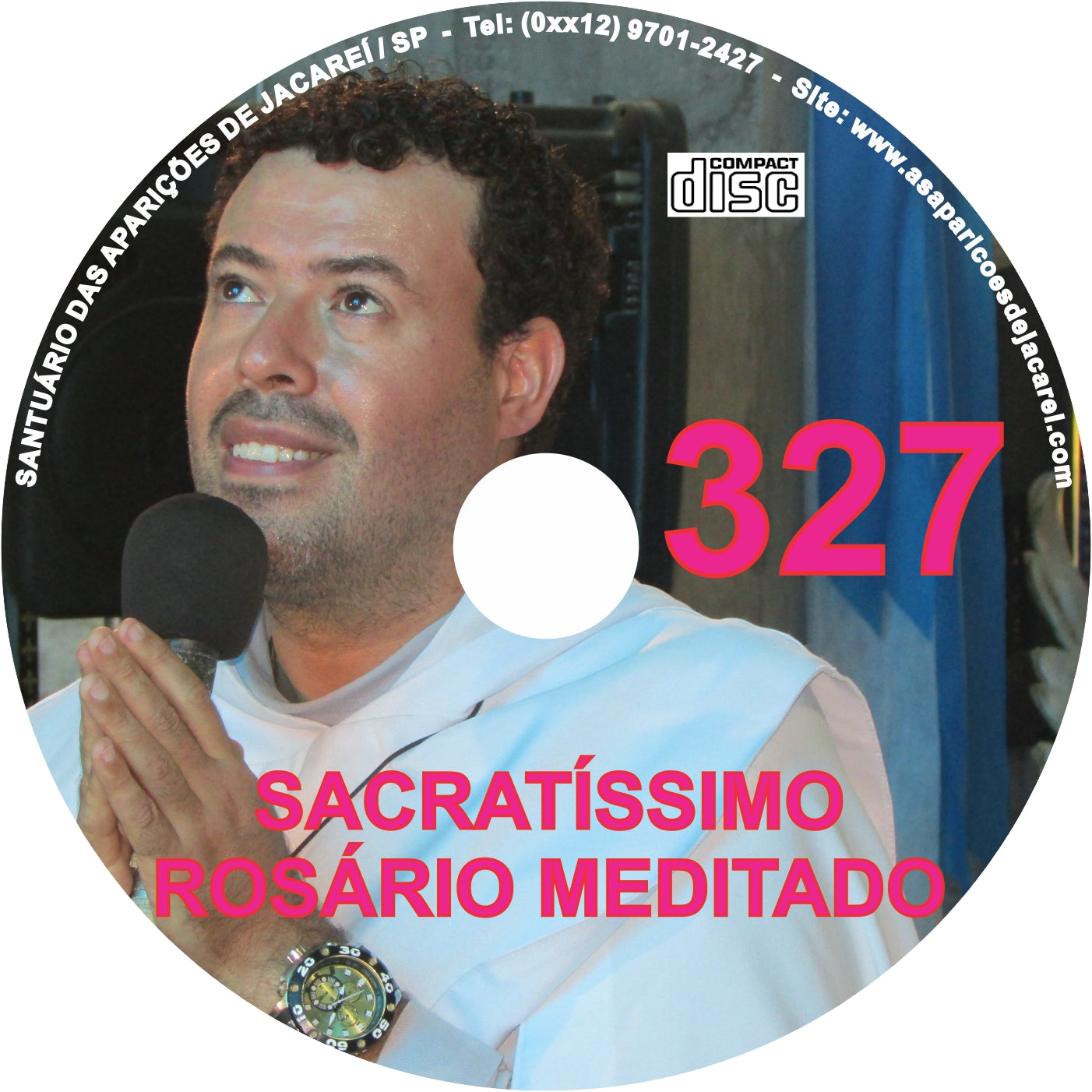 CD Rosário Meditado 327 CD Rosário Meditado 327